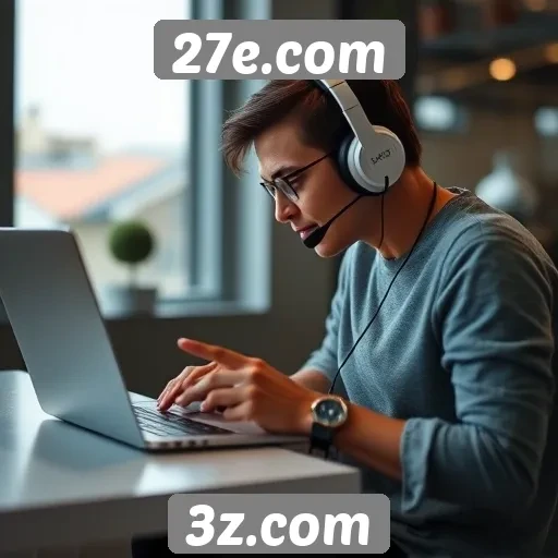 Funcionalidades de suporte ao cliente no 27e.com